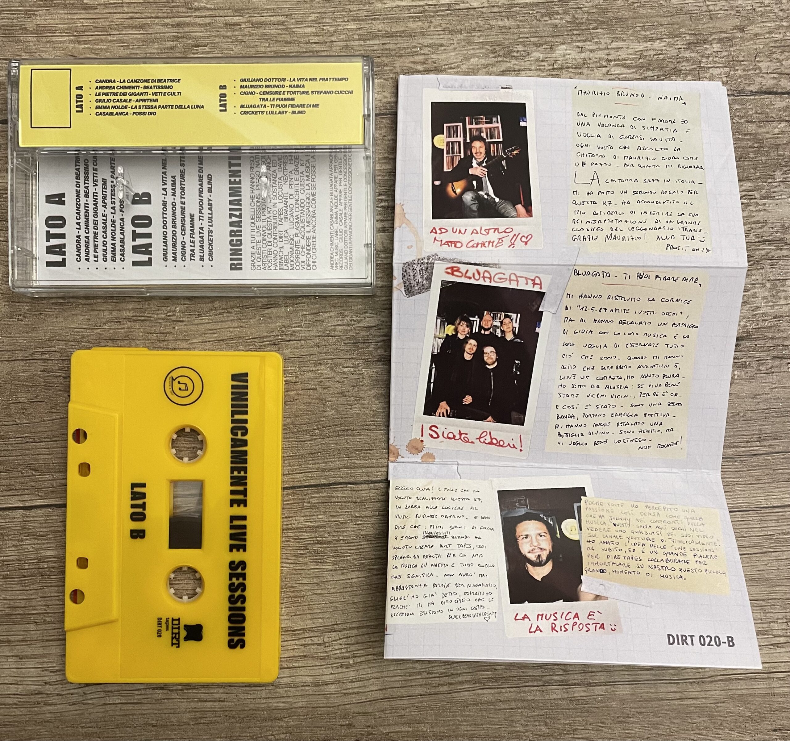 AA.VV. ► VINILICAMENTE LIVE SESSIONS (Dirt Tapes, 2023)