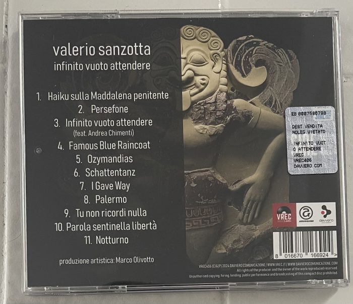VALERIO SANZOTTA - Infinito vuoto attendere (2024)
