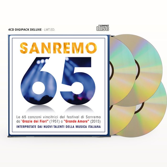 AA.VV. - SANREMO65  (4CD, 2016)